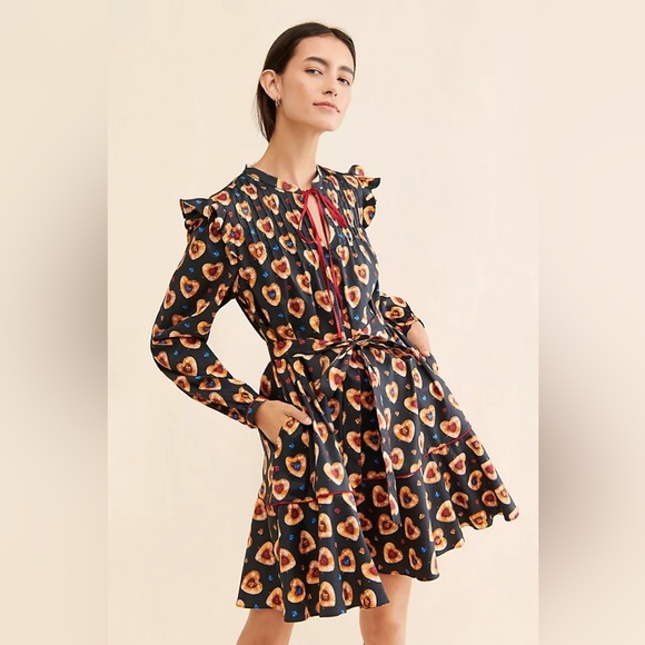 Rachel Antonoff Dresses & Skirts - Anthropologie x Rachel Antonoff Laura Linzer Tart Cookie Mini Dress sz 2X
